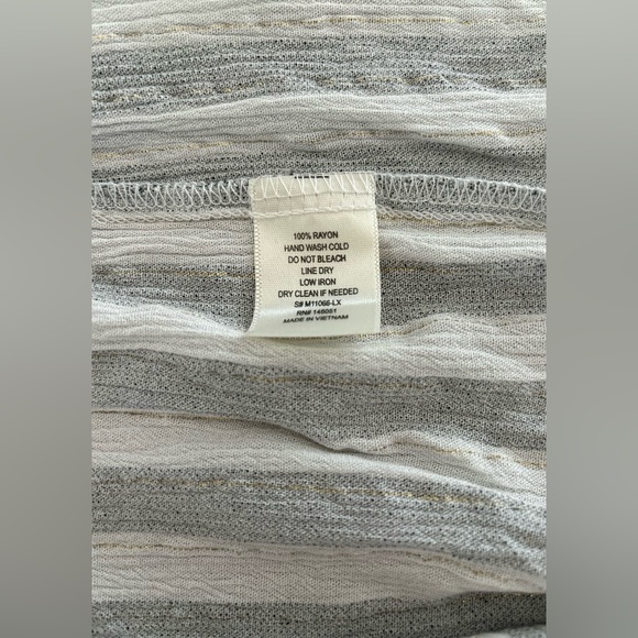 Faith and Joy Striped Blouse - Picture 7 of 7